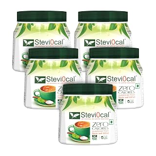 Stevi0cal Sugar Free Stevia Powder Jar | 200g | 0 Calories Sweetener