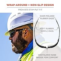 Vista 4 de Ergodyne Skullerz VALI - Gafas de seguridad antiarañazos, antivaho, ANSI z87.1