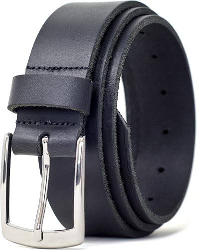 Ceinture en cuir pleine fleur homme, fabrication française
