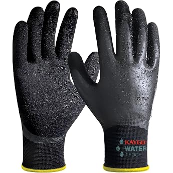KAYGO KG150B Waterproof Work Gloves for Men and Women