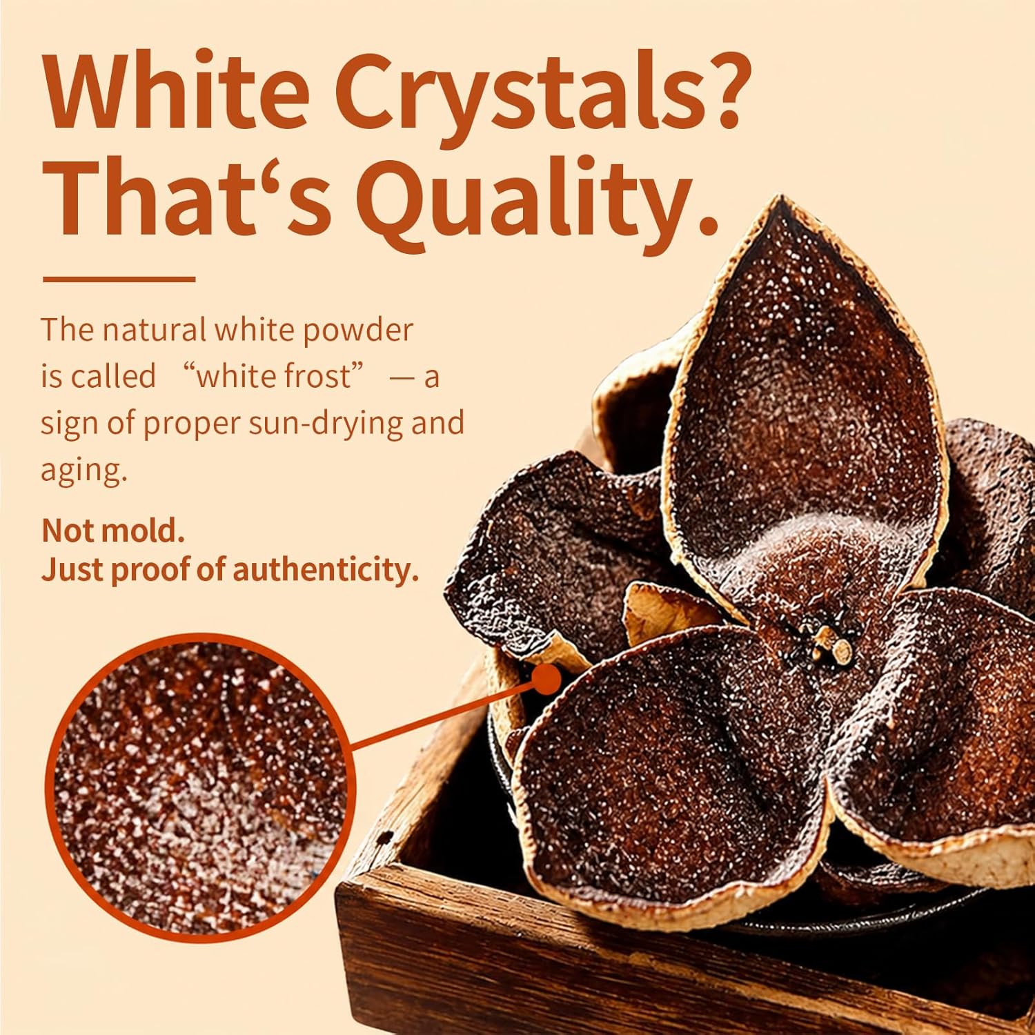 XIXICHA Premium Dried Citrus Peel, Authentic Chinese Dried Mandarin，Xinhui Chenpi, Naturally Sun-Dried Aged Orange Peel, for Tea and Cooking（2.8oz/80g）新会陈皮 日晒工艺