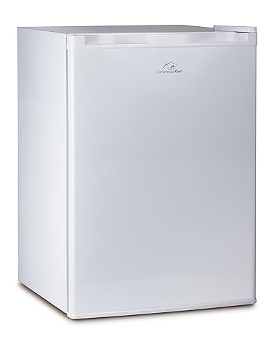 Commercial Cool CCR26W Compact Single Door Refrigerator and Freezer, 2.6