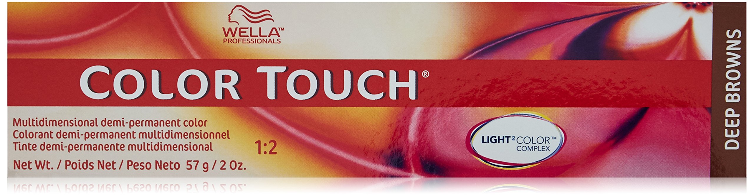 WellaTouch Demi-Permanent Color 4 71 Medium Brown-Brown Ash for Unisex - 2 oz