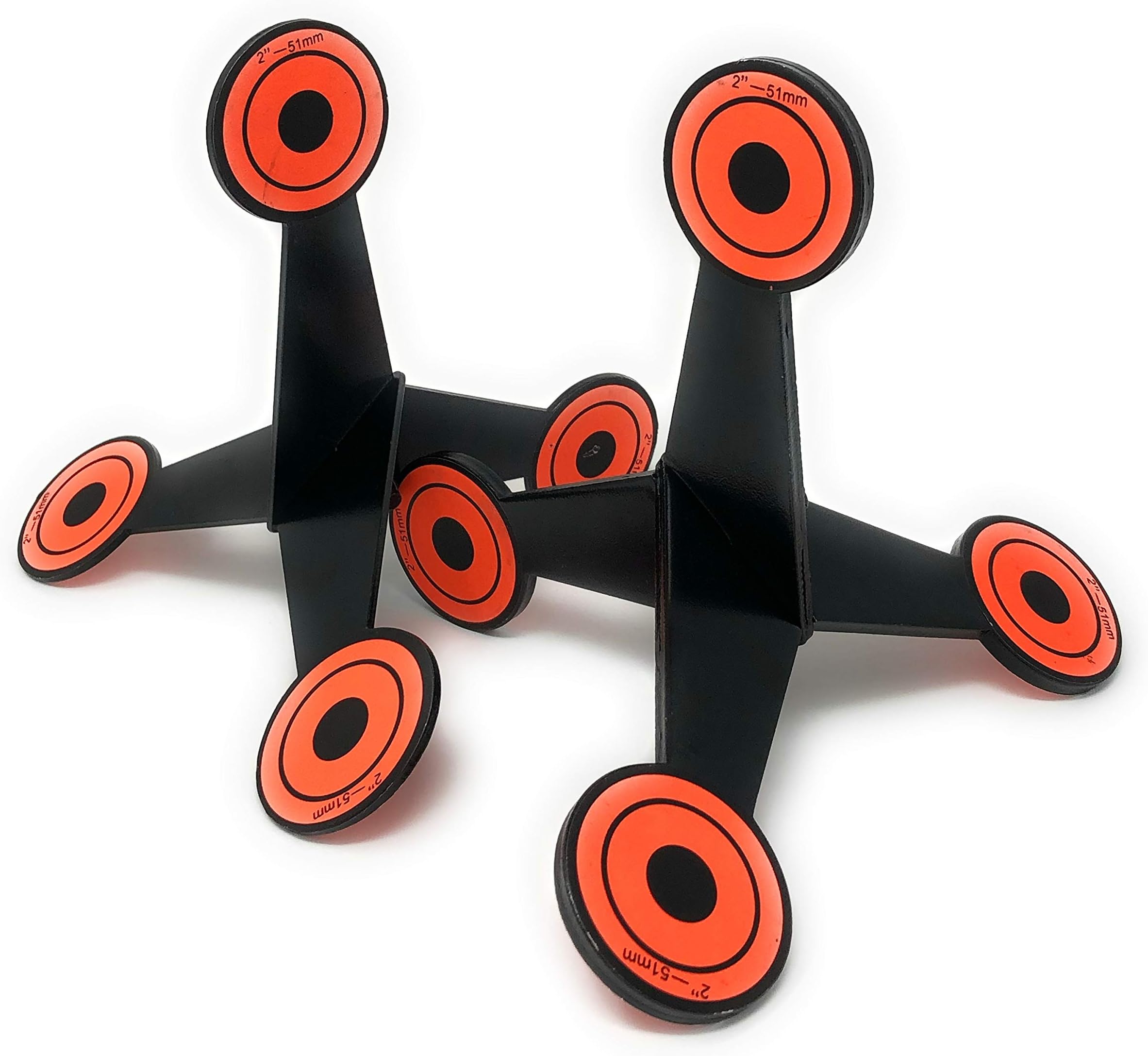 Outdoors Prairie Pyramid Steel Reactive Shooting Target - Set of 2