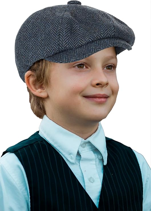 帽子 NORA VINTAGE INDIGO CAP type newsboy Indigo-Dyed Sashiko Newsboy Cap | Time Catcher – Time