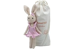 Crochet Dolls for Girls: Bunny Mom Amigurumi Plushie