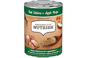 Rachel Ray Nutrish Premium Pate Wet Dog Food, Chicken & Apple, 13...