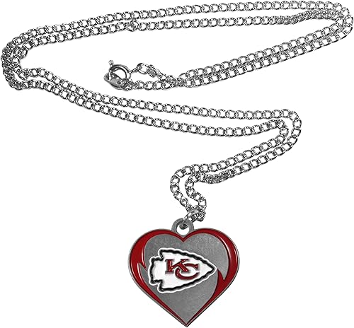 Miniatura 27 de Siskiyou Sports NFL unisex-adult Heart Necklace