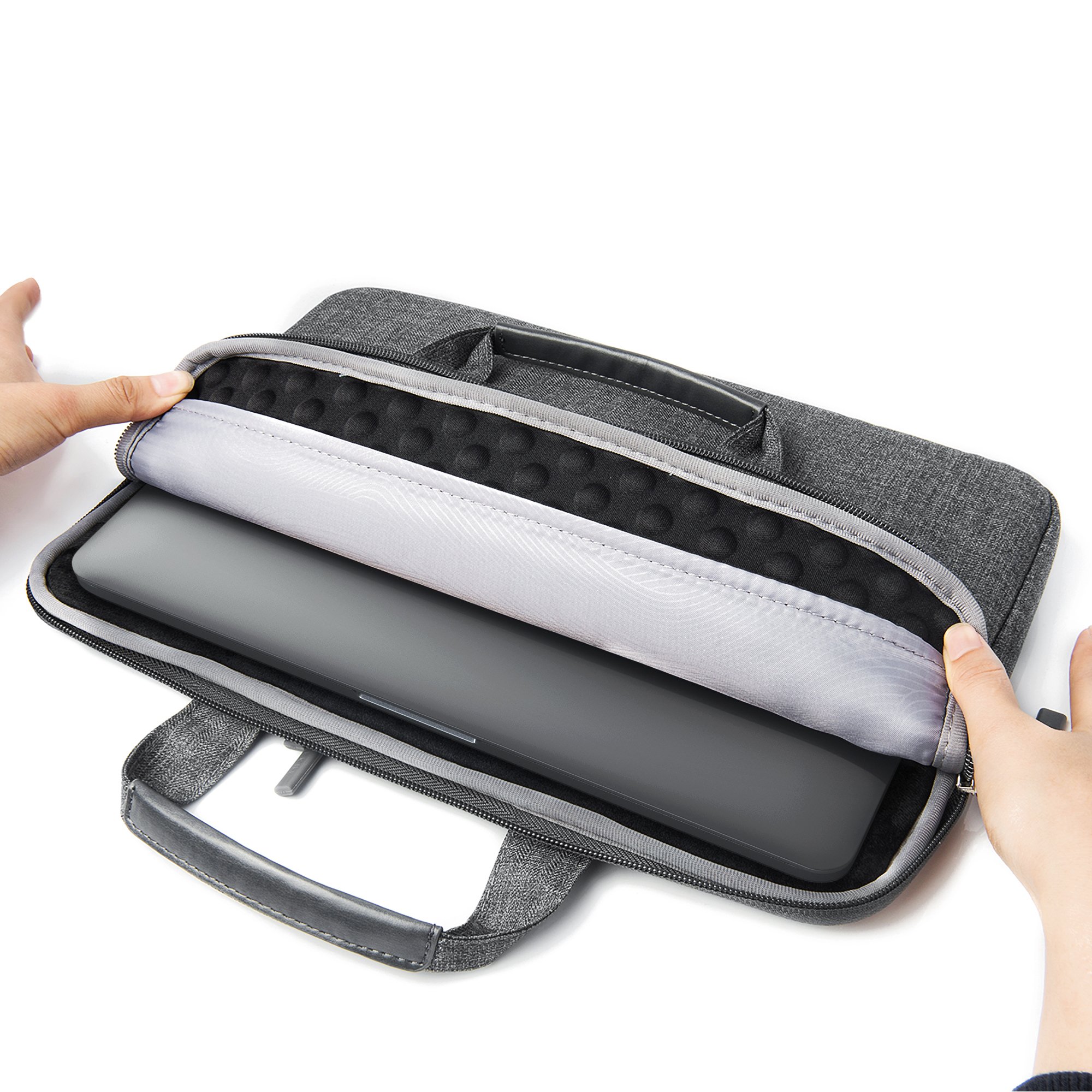Satechi Sacoche De Transport pour Ordinateur Portable Résistante À L’Eau avec Pochettes, Compatible Macbook 2015/2016, Macbook Pro 13", Microsoft Surface Pro, Samsung Chromebook Et Plus