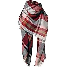 Scarfs for Women - Plaid Cozy Scarf, Scarves for Women Winter Warm, Large Blanket Scarf Wrap Shawl Scarves
