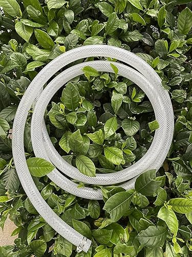 Miniatura 4 de Tubo de vinilo de PVC transparente trenzado de alta presión de 12 pulgadas de diámetro interior x 34 pulgadas de diámetro exterior de 25 pies, tubo