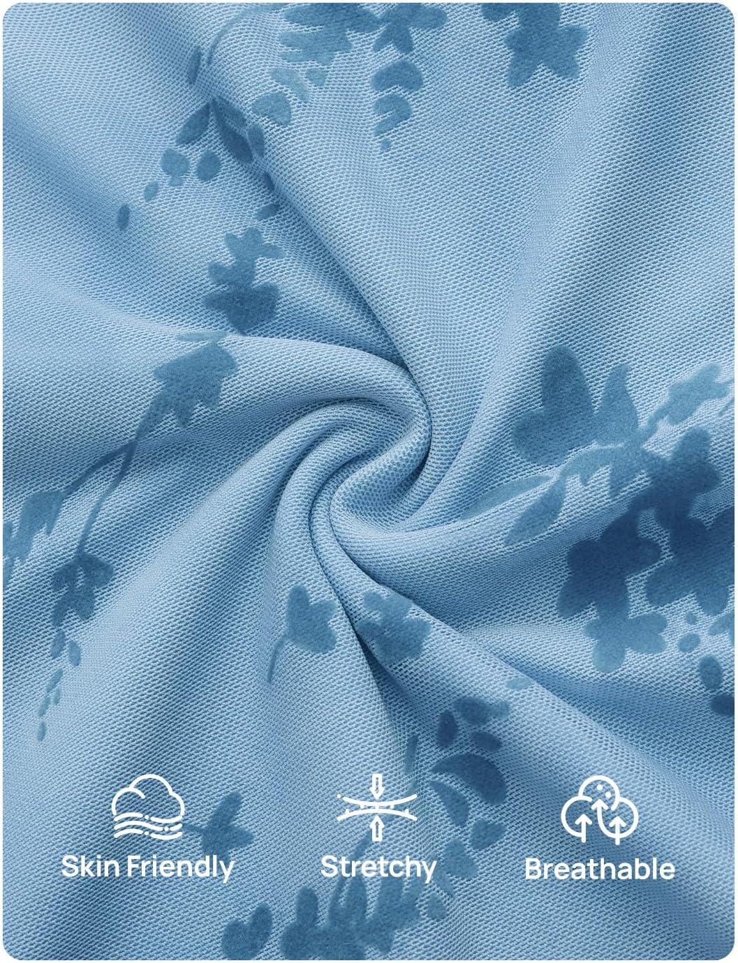 ZESICA Women's Summer Sleeveless Floral Bodycon Midi Dress 2026 Ruched Mesh Wrap Wedding Guest Cocktail Party Long Dresses - Image 6