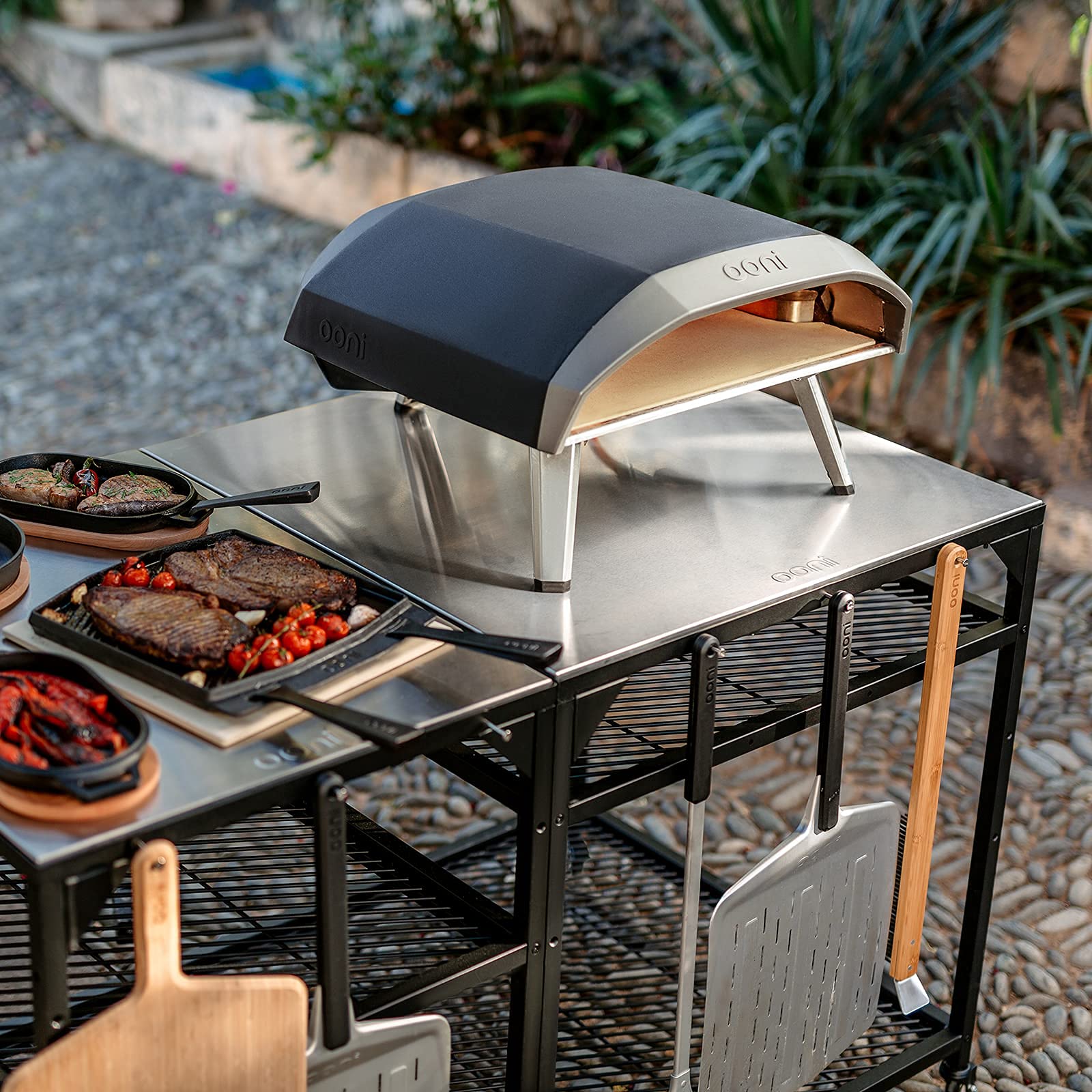 Ooni Koda 16, Outdoor Pizza Oven, Gas Oven, Portable Oven, Backyard