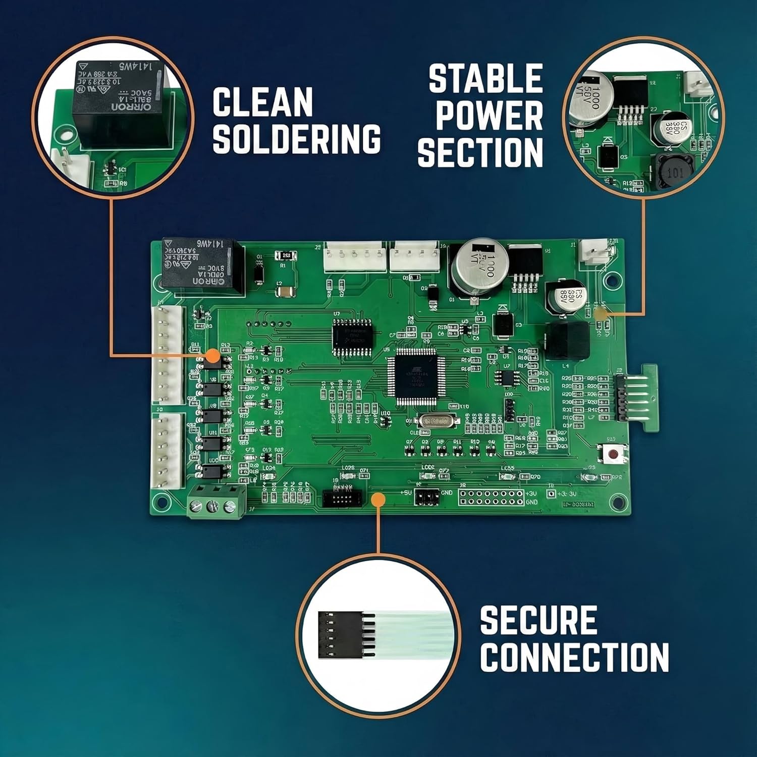 42002-0007S Control Board Kit (461105) & 472610Z Compatible with Pentair MasterTemp and Compatible with Sta-Rite Max-E-Therm Heaters, Compatible with NA/LP Series Pool/Spa Systems