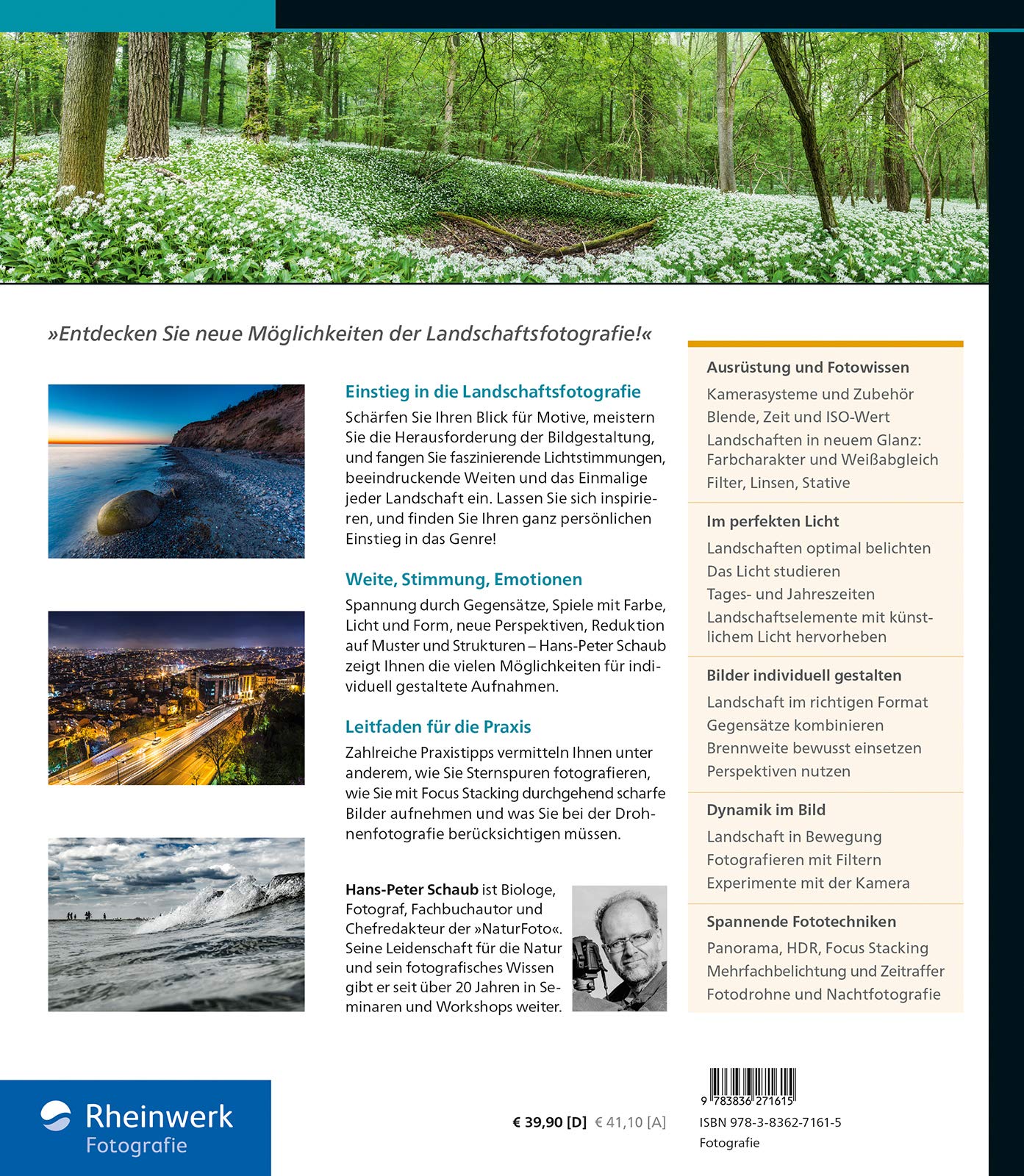 Landschaftsfotografie: Die große Fotoschule – Für Einsteiger und Fortgeschrittene – Technik, Licht und spektakuläre Motive