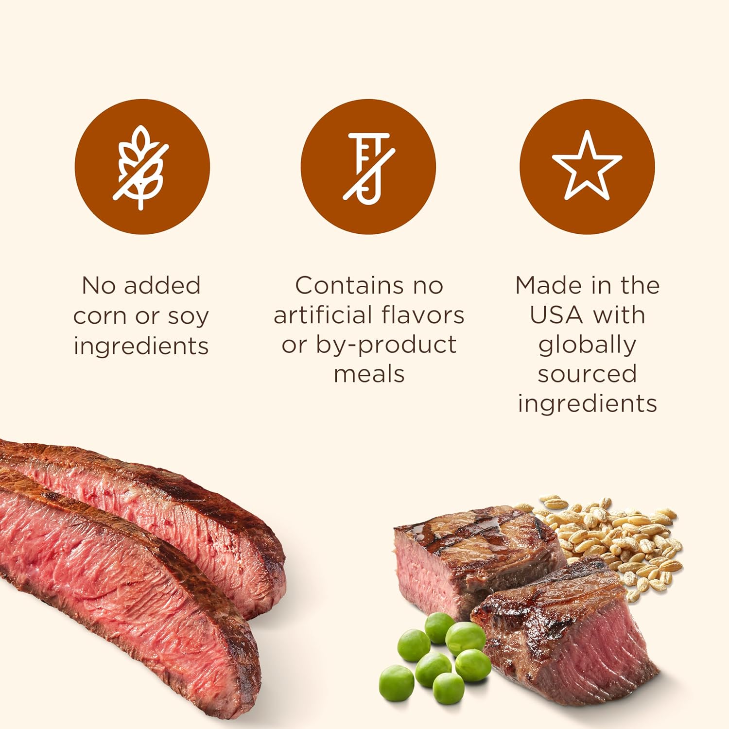 Nutrish Soup Bones Minis Premium Dog Chews with Real Beef and Barley, 96 Chews (Rachael Ray)