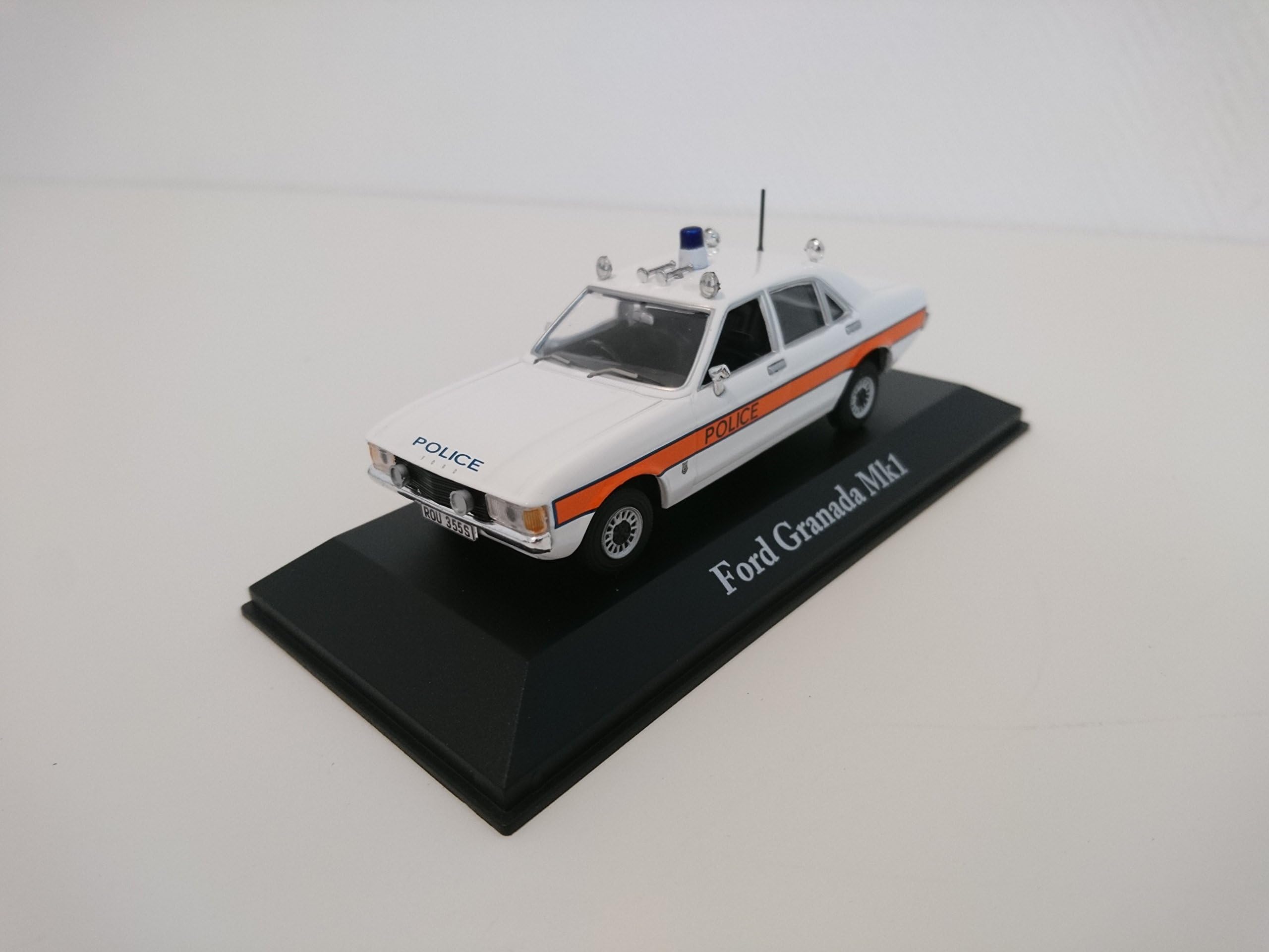 Atlas FORD GRANADA MK1 UK POLICE CAR CORGI 1/43 Réf: U13