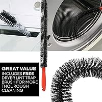 Vista 4 de LIYUN Kit de barrido de chimenea, cepillo de barrido de chimenea, kit de cepillo de limpieza de chimenea, juego de varillas de drenaje de fibra