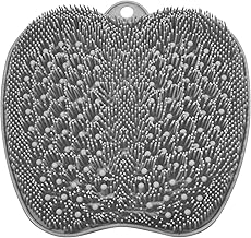 BESKAR XL Large Foot Scrubber Mat for Use in Shower - Shower Foot Cleaner to Eliminate Calluses Dead Skin, Foot Massager Mat for Men & Women to Soothe Achy Feet, Non Slip Suction Cups