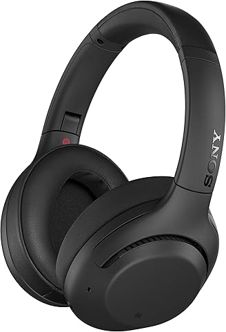 Sony WH-XB900N Extra Bass Noise Cancelling Wireless Bluetooth Headphones with Mic, 30 Hours Battery Life and Quick Charge - Optimized For Google Assistant and Alexa – Black