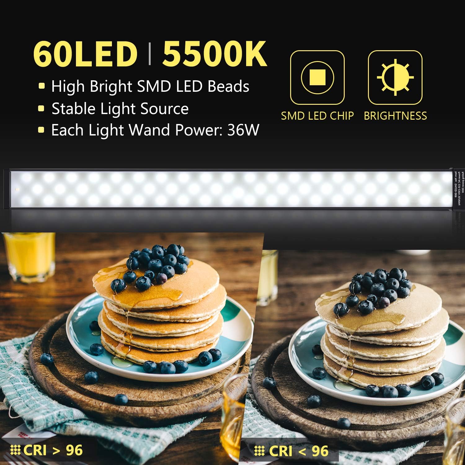 One-Day Sale: Up to 60% Off Neewer LED Video Light Stick Kit, 3-Pack Dimmable 5500K Handheld LED Video Lighting with Light Stands, Boom Arm, Empty Sandbag and Carrying Bag for Studio Photo YouTube Video Photography Best Cyber Monday 🔥 Neewer LED Video Light Stick Kit, 3-Pack Dimmable 5500K Handheld LED Video Lighting with Light Stands, Boom Arm, Empty Sandbag and Carrying Bag for Studio Photo YouTube Video Photography