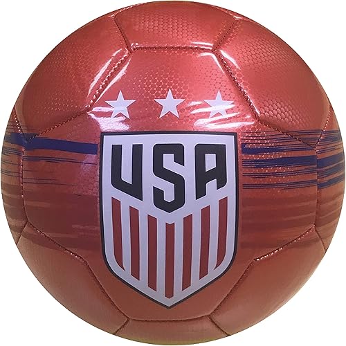 Miniatura 24 de Icon Sports Officially Licensed US Soccer Federation Soccer Ball USWNT Home