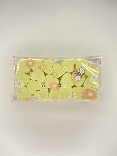 Waxys High scented ecosoy Lemongrass & Ginger 20 min hearts with natural mica and vegan friendly