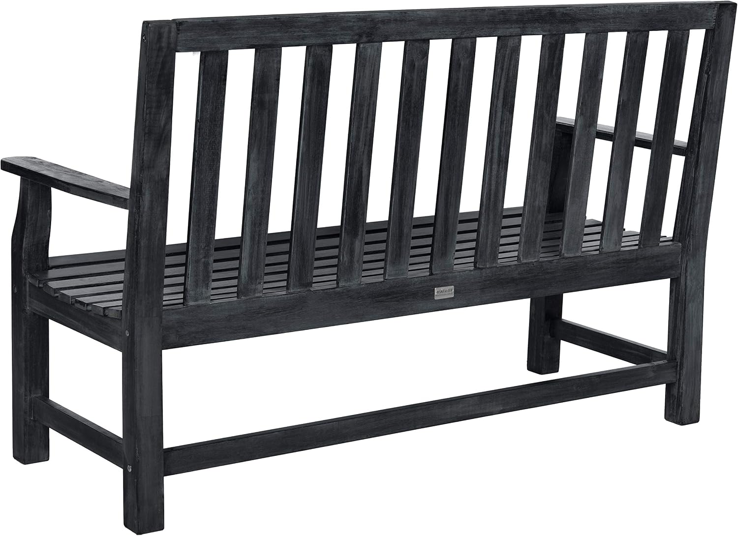 SAFAVIEH Patio Collection Edwin Adirondack Acacia Wood Bench