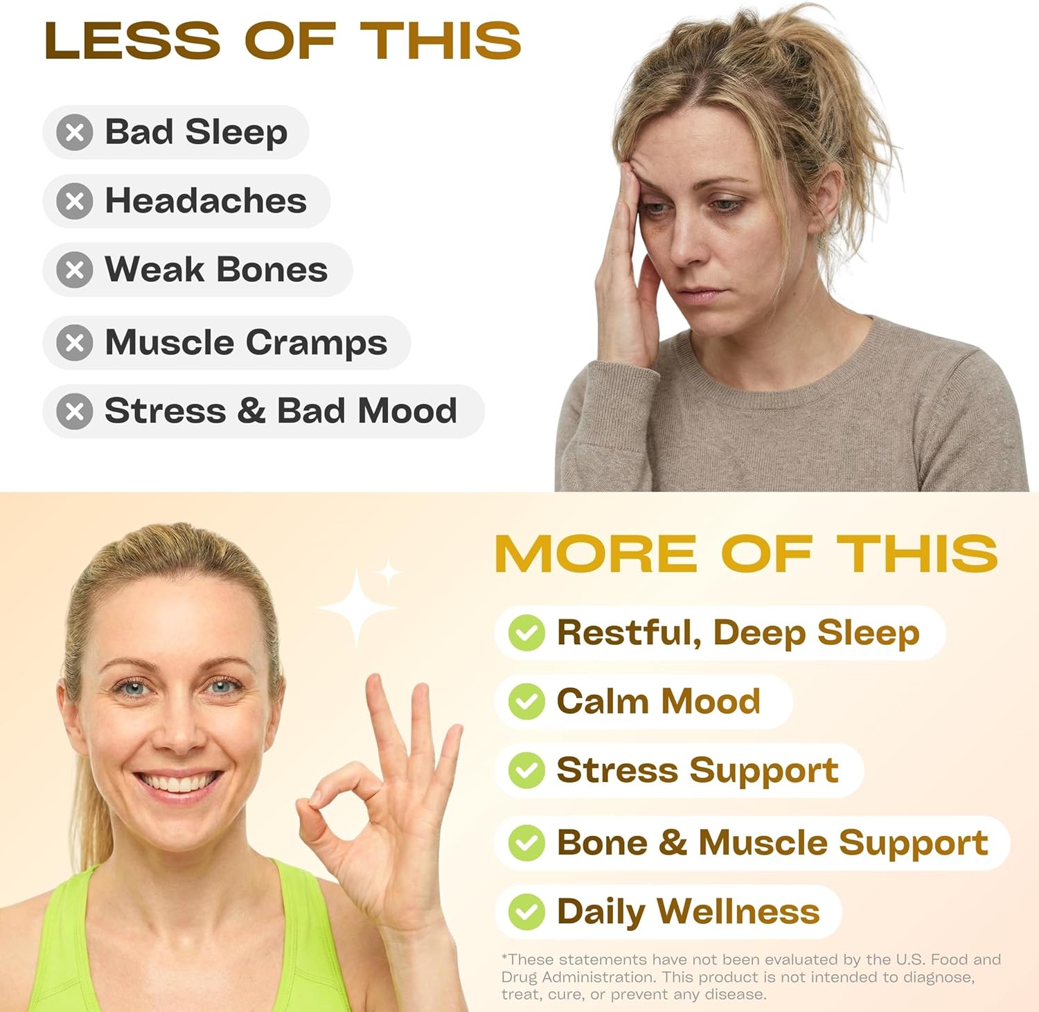 GOBIOTIX Magnesium Glycinate Powder – 6-Form Magnesium Complex: Malate, Citrate & More – Sleep, Stress & Calm Support for Women & Men – High Absorption, Sugar Free – 420mg, 60 Servings (Honey Citrus)