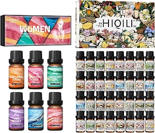 HIQILI 10ML Women Fragrance Oil Set & 5ML*32 Fragrance Oil Gift Set, for Diffuser, DIY