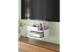 Floating Under TV Shelf Stand: Gaming, Entertainment, Home Decor