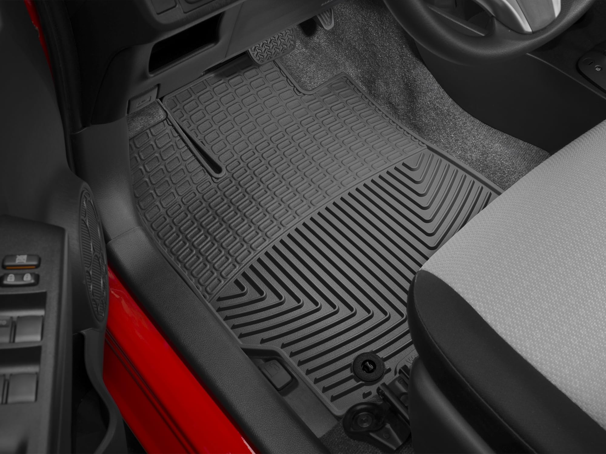 WeatherTech All-Weather Floor Mats for Toyota Yaris Prius C xD - 1st Row W263 Black — view 2