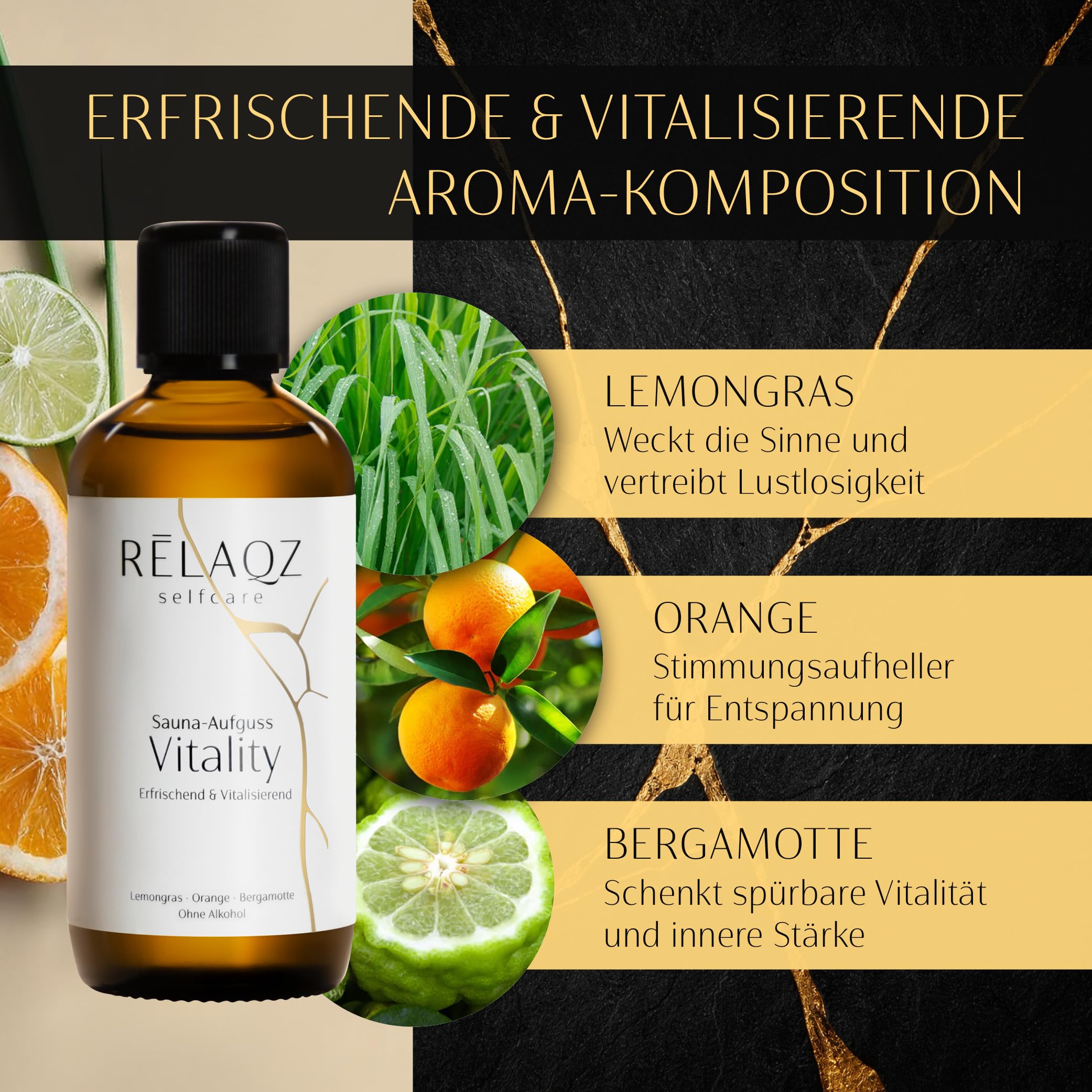 Saunaaufguss Set 3 x 100ml (für bis zu 150 Anwendungen) Saunaessenz - Premium Aufgussmittel Saunakonzentrat alkoholfrei & mit naturreinen ätherischen Ölen - Geschenkset Saunaduft