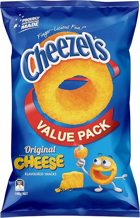 Cheezels bag 190g