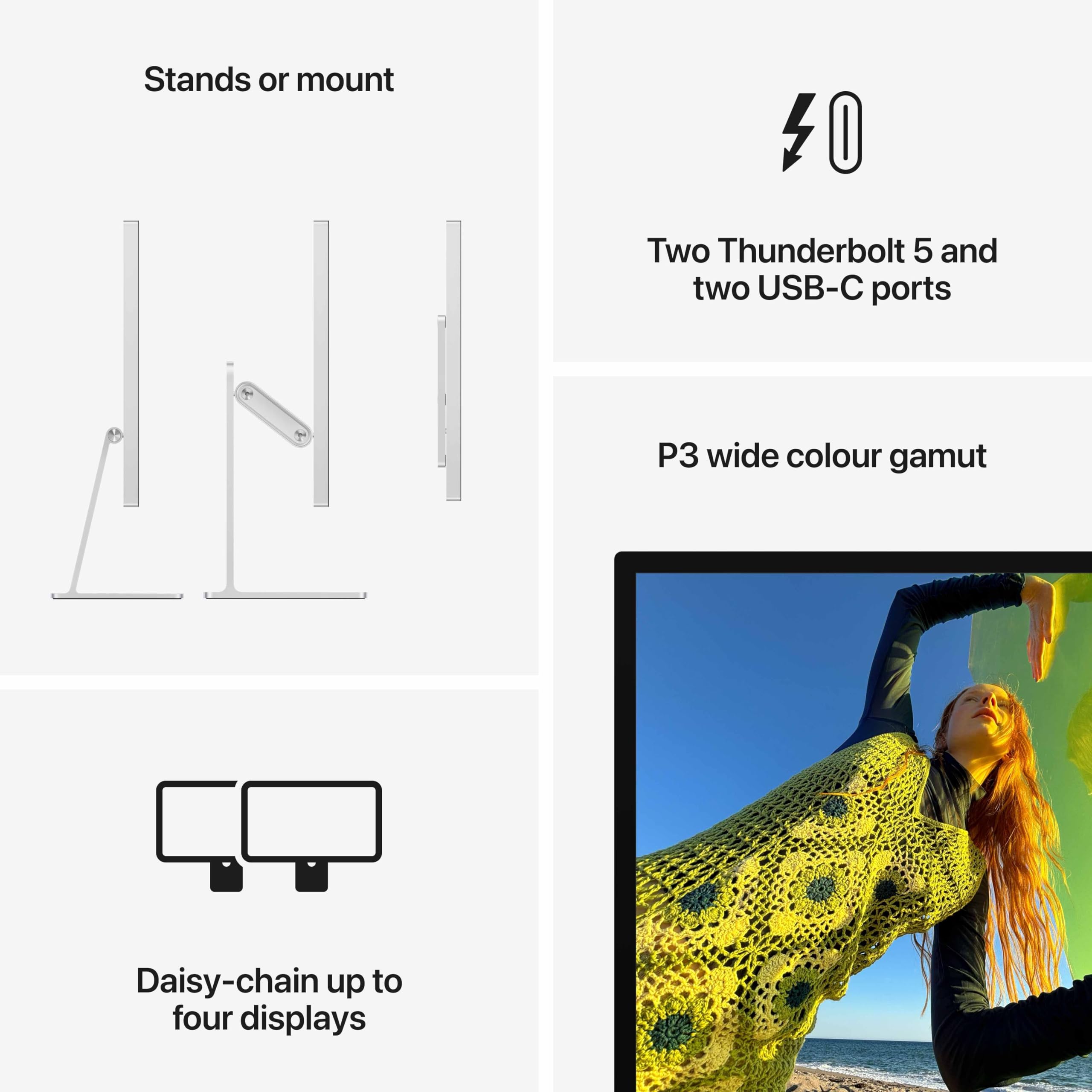 Apple Studio Display - Standard Glass - VESA Mount Adapter