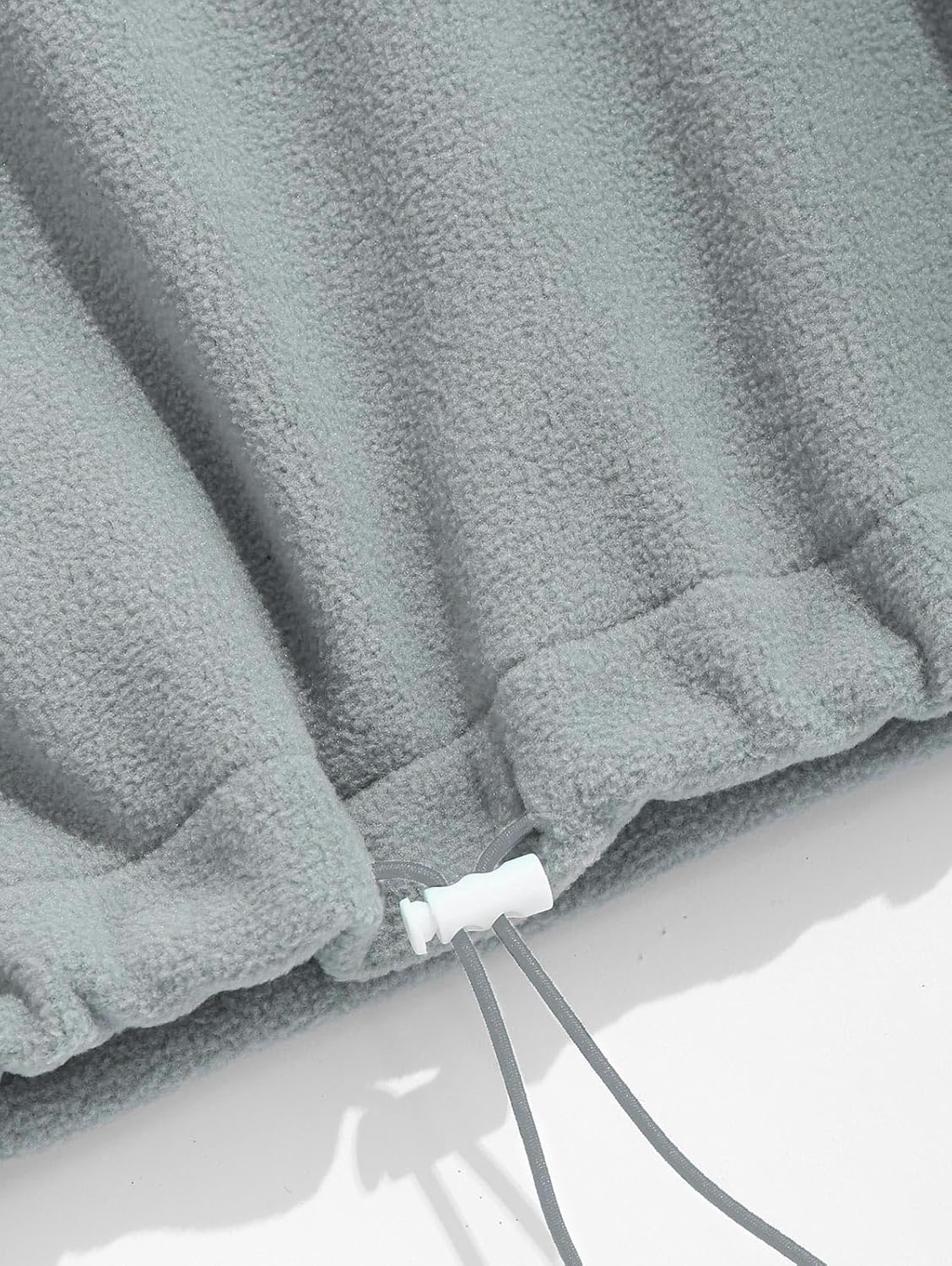 ZAFUL Men’s Vintage Two-Tone Colorblock Quarter Zip Sweatshirt – ALASKA NEW YORK Letter Graphic Fleece Polo Pullover - Image 7