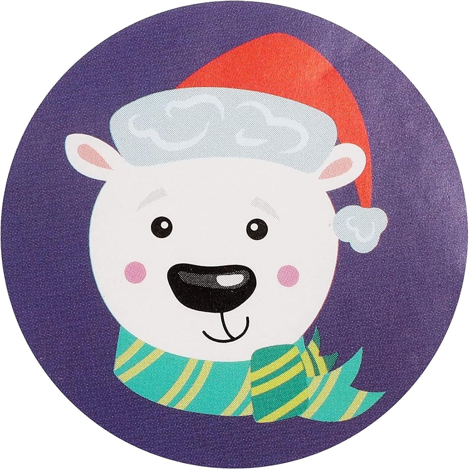 Juvale 1000 Pieces Winter Holiday Stickers for Kids & Students, Sunday School Classroom Rewards, Religious Label Sticker Roll, 1.5 in
