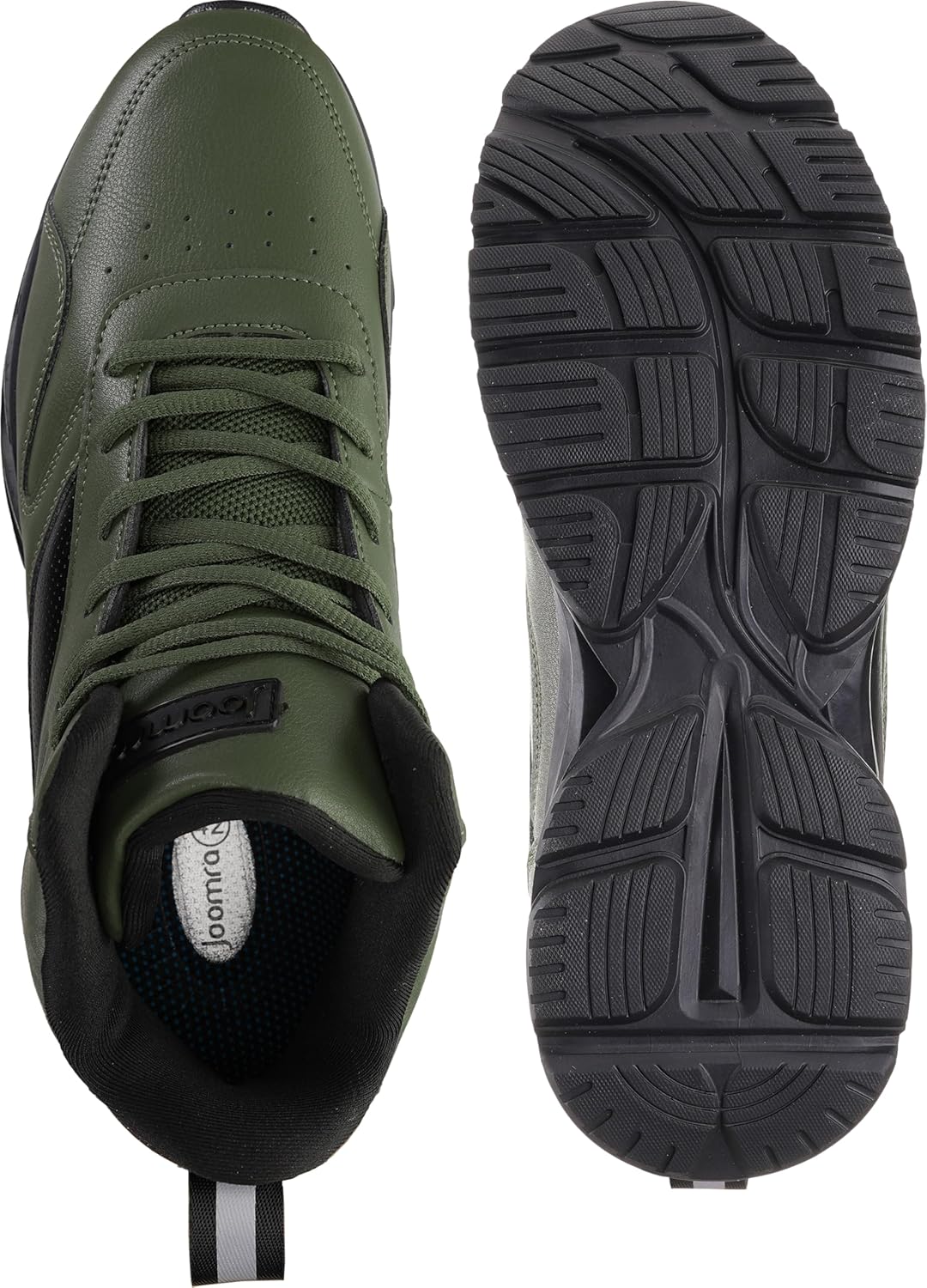 Joomra Men's Stylish Sneakers High Top Athletic-Inspired Shoes - Image 6