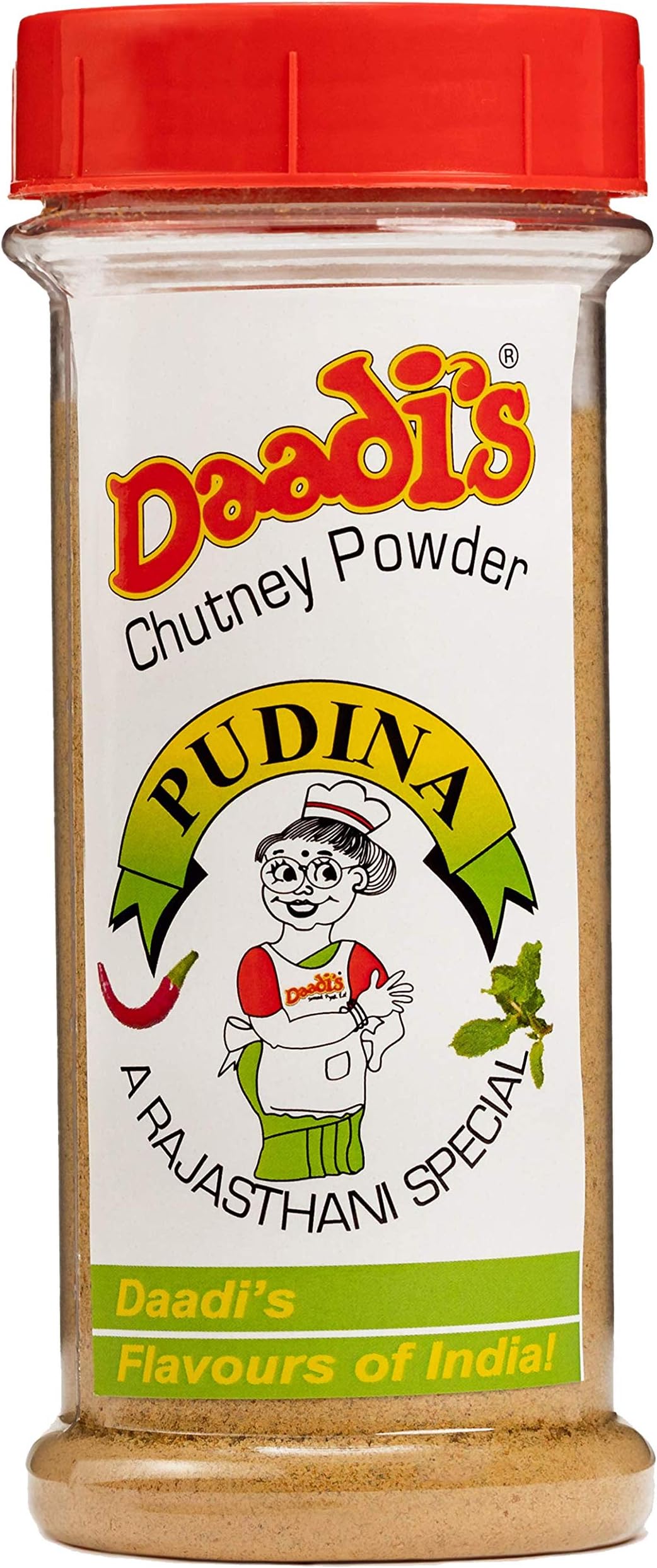 Daadi's Chutney Powder, Mint, 100g
