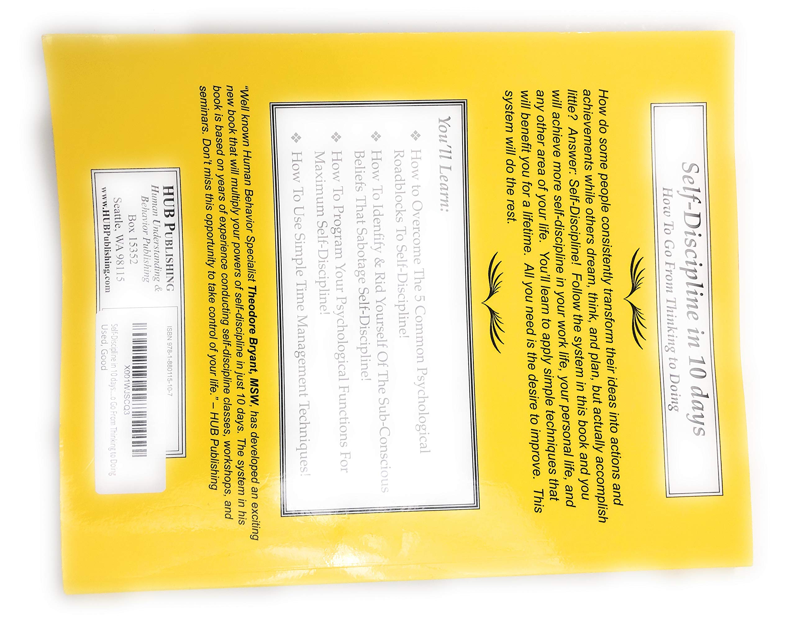 Self-Discipline in 10 days: How To Go From Thinking to Doing - Image 2