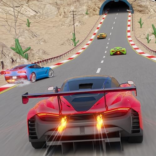 Course de voitures sur autoroute : jeux de conduite extrêmes