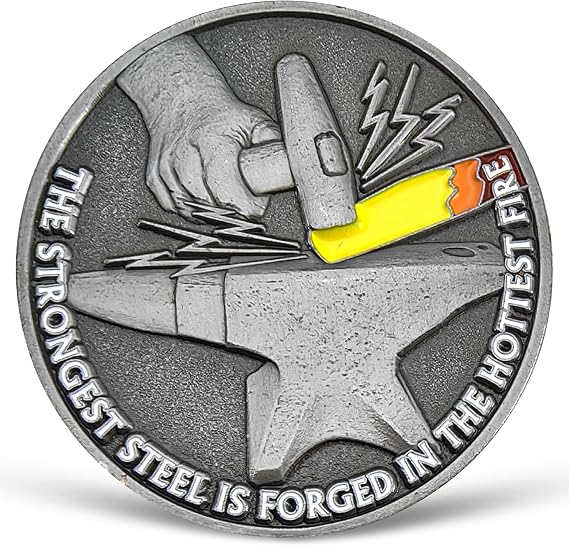 6 Pcs Dumpster Fire Coins Bulk Mixed 3 Colors and Everything is Fine Dumpster Fire Medallion Antique Silver Plated