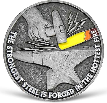 6 Pcs Dumpster Fire Coins Bulk Mixed 3 Colors and Everything is Fine Dumpster Fire Medallion Antique Silver Plated