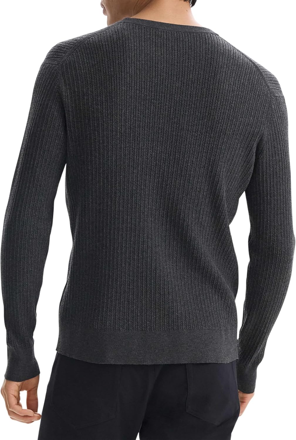 Theory Men's Riland Rib in Light Bilen - Image 2