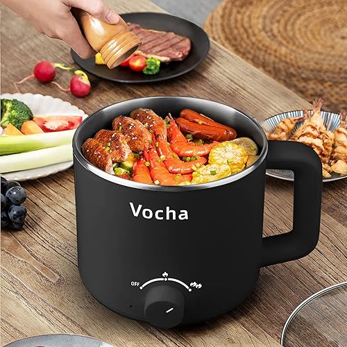 Vocha Elektrischer Hot Pot: Der perfekte Begleiter für schnelle und köstliche Gerichte!