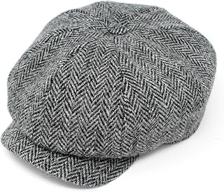 Men's Donegal Tweed JP Cap Irish Flat Cap Newsboy Cap Made in Ireland