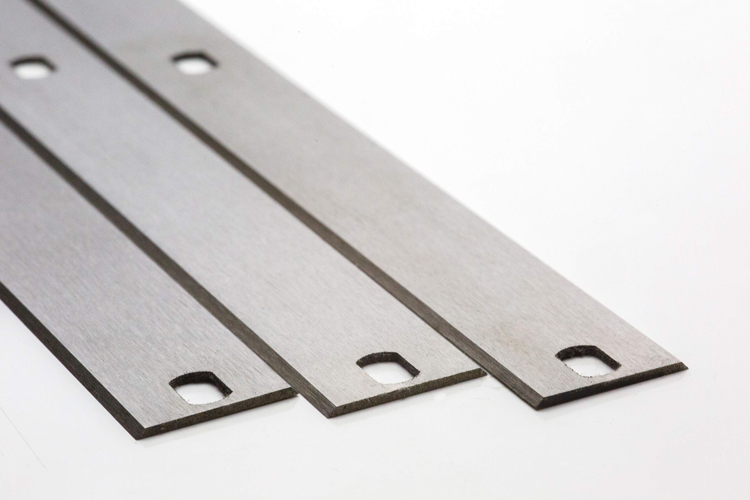 HOLZMANN 10000667 Lot De 4 Lames De Rabot HSS U0018 410 X 30 X 3 Mm