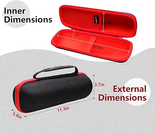 Vista 3 de LTGEM - Funda compatible con trinquete inalámbrico Milwaukee 2457-20/2456-20/2566-20 M12, solo funda