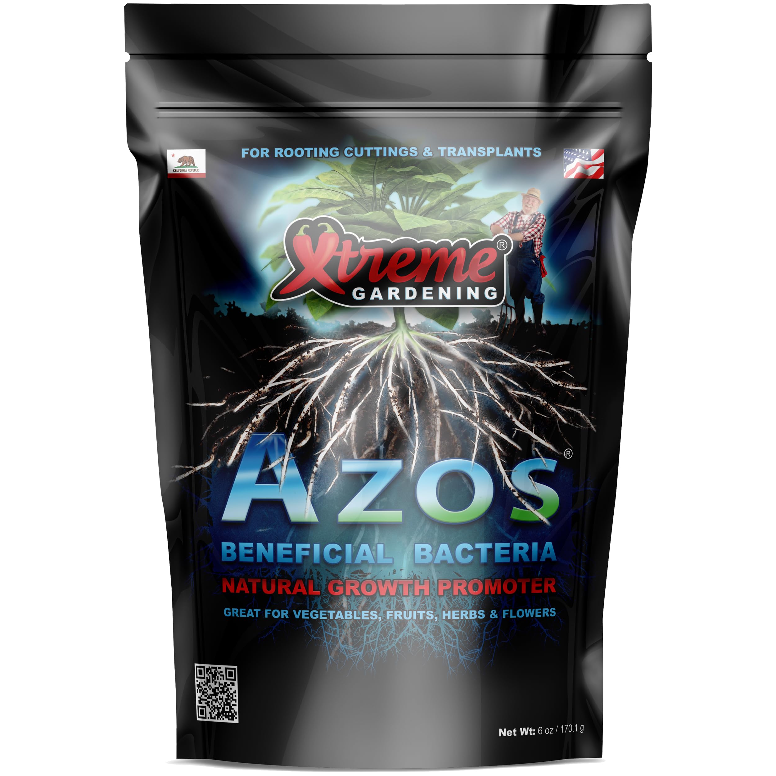 Amazon.com: Xtreme Gardening AZOS 6 oz – Beneficial Nitrogen