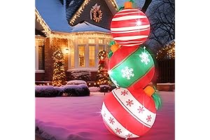 6 ft Christmas Ball Inflatable Decoration